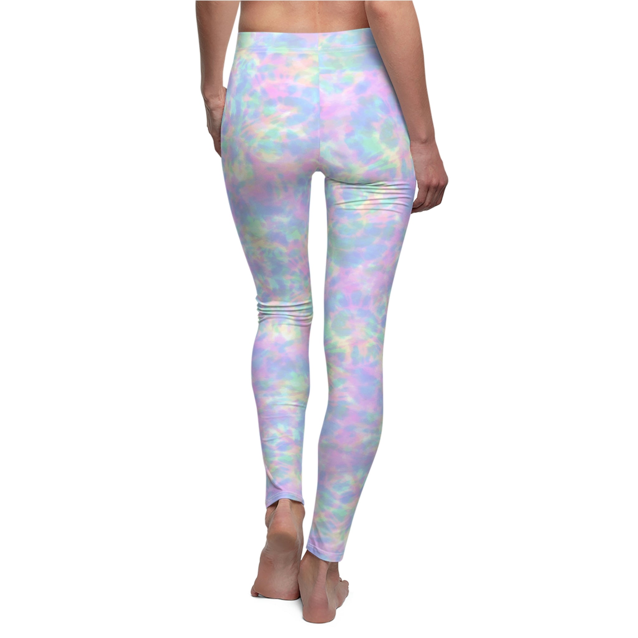 Glisten Tie Dye Casual Leggings
